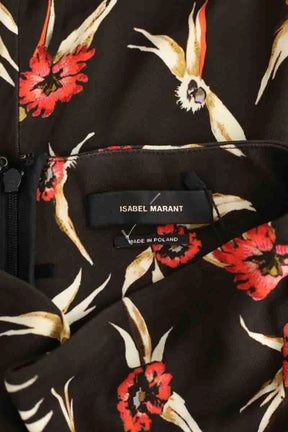 Jupe Isabel Marant Marron en Viscose