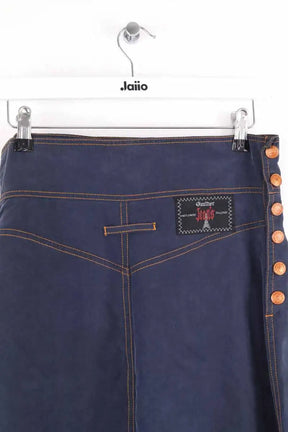 Jupe Jean Paul Gaultier Marine en Synthétique