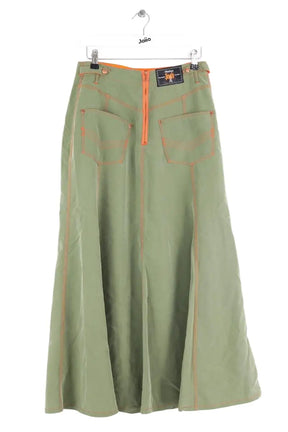 Jupe Jean Paul Gaultier Vert en Viscose, taille M - Seconde Main