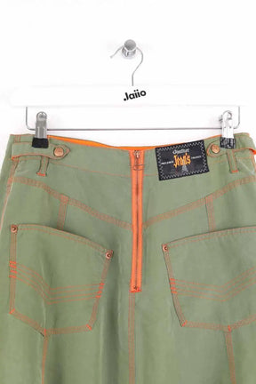 Jupe Jean Paul Gaultier Vert en Viscose