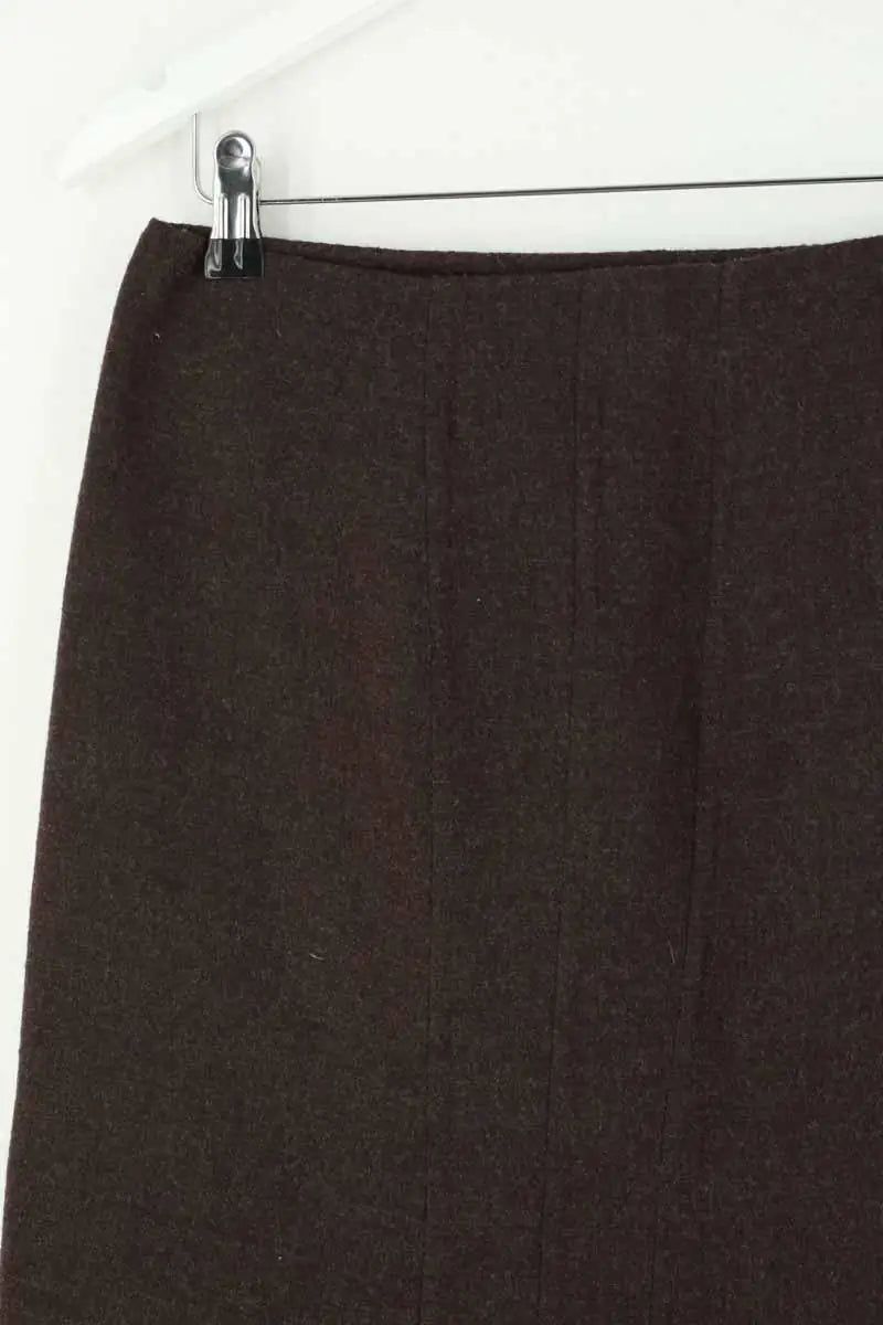 Jupe Jil Sander Marron en Laine