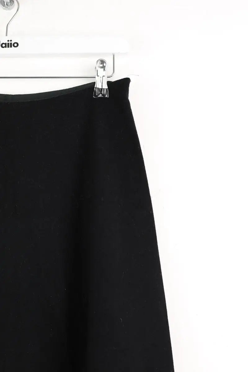 Jupe Joseph Noir en Laine