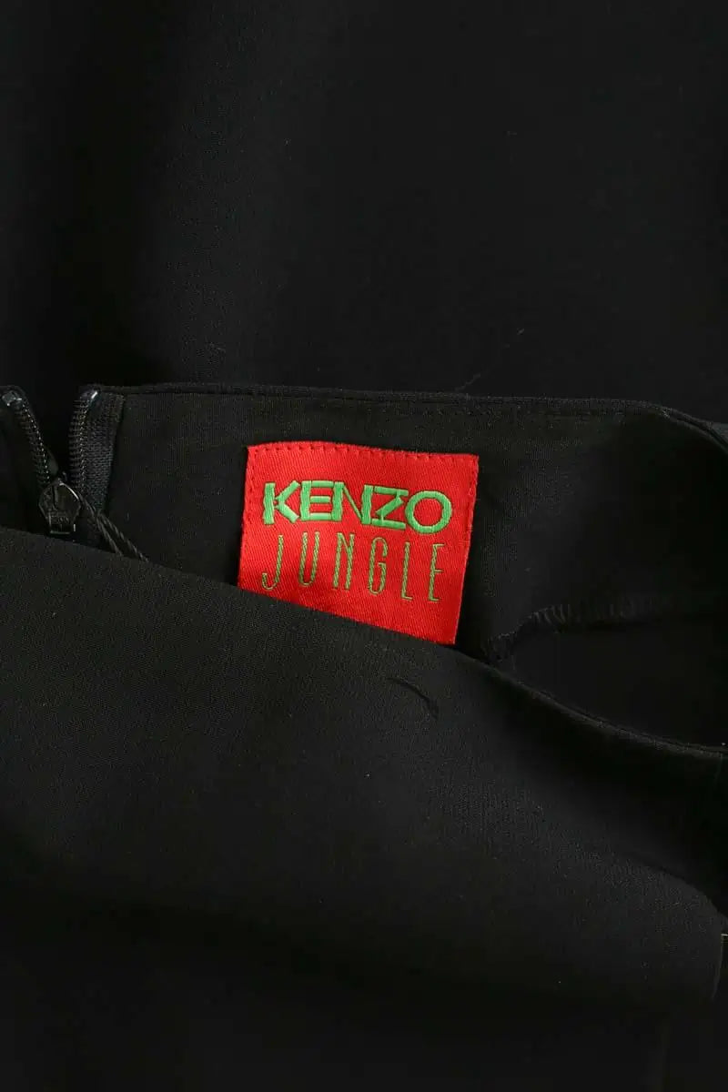 Jupe Kenzo Noir en Polyester