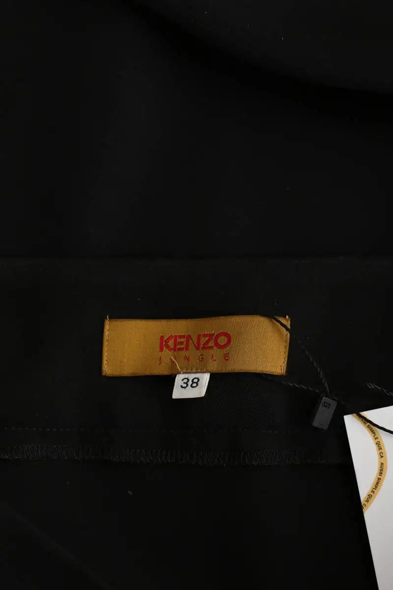 Jupe Kenzo Noir en Polyester