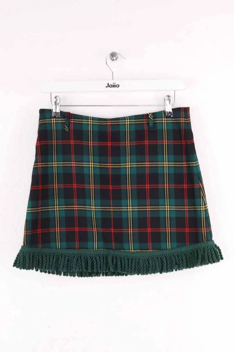 Jupe La Veste Vert en Coton