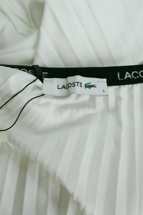 Jupe Lacoste Blanc en Synthétique