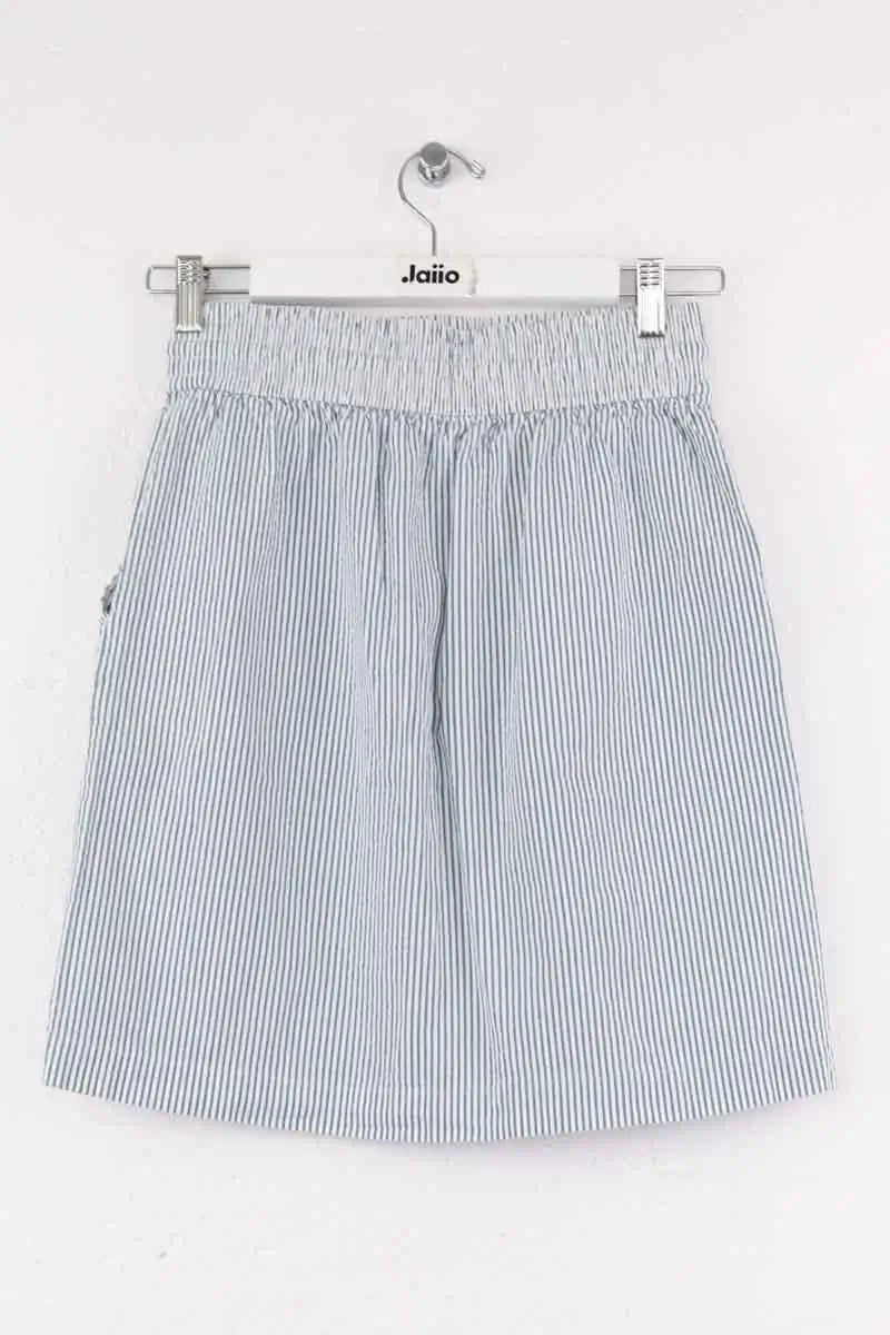 Jupe Lacoste Bleu en Coton