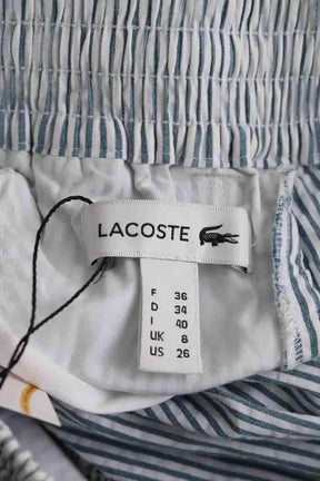 Jupe Lacoste Bleu en Coton