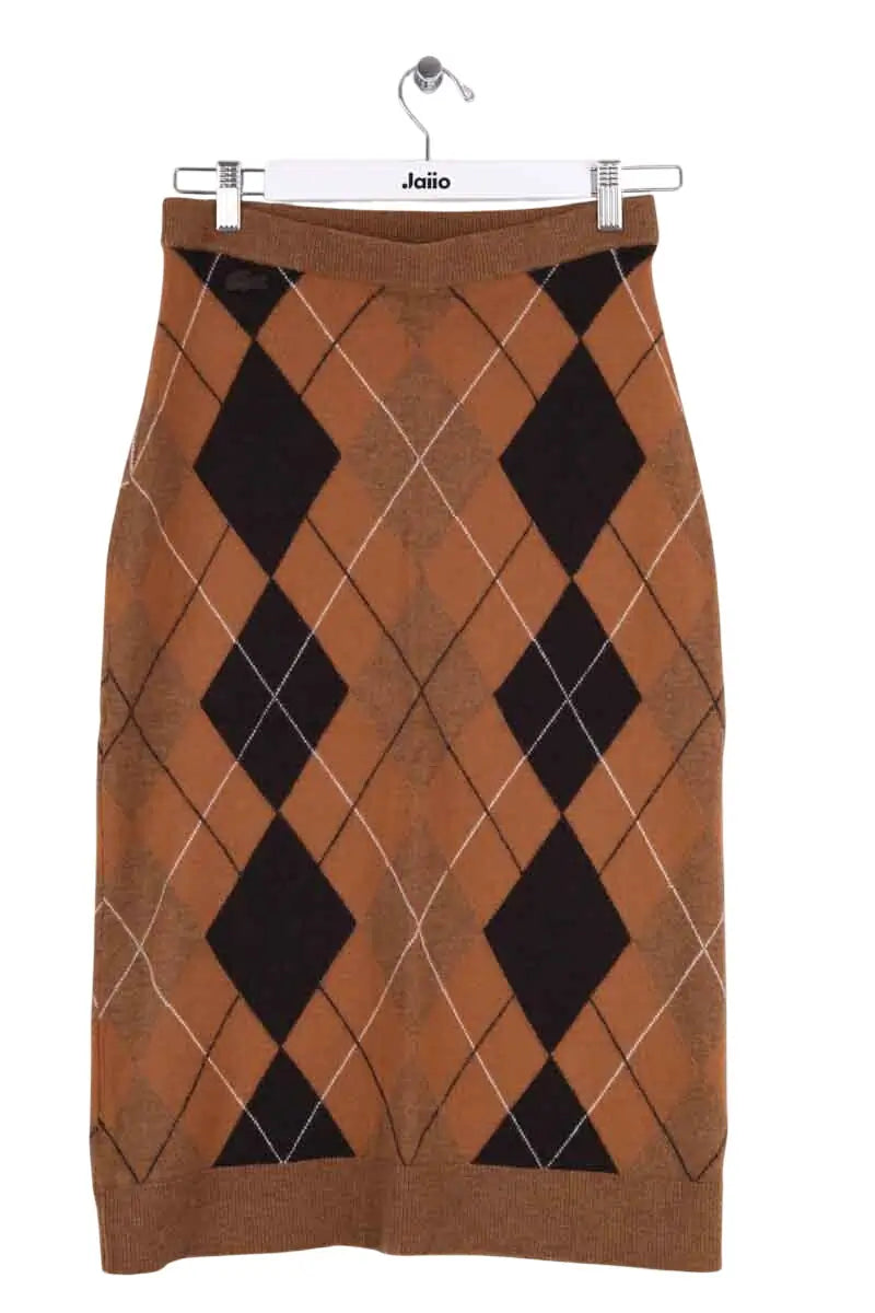 Jupe Lacoste Marron en Laine, taille M - Seconde Main