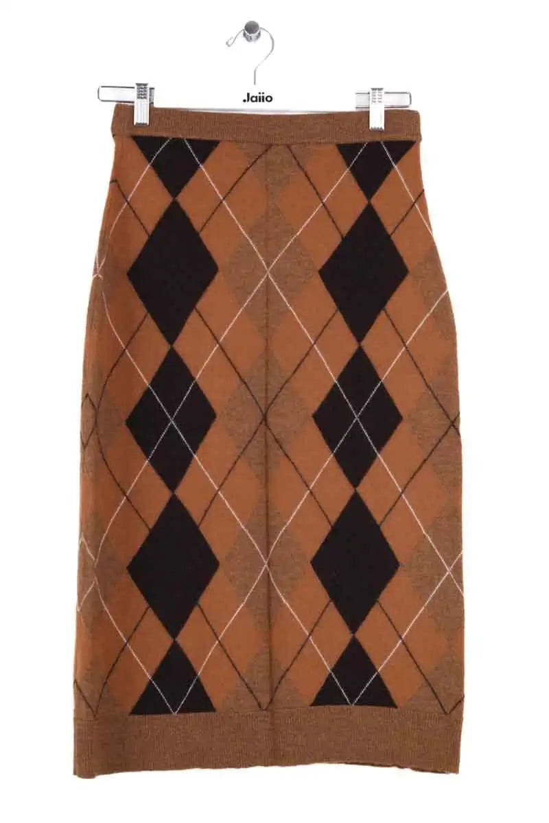 Jupe Lacoste Marron en Laine