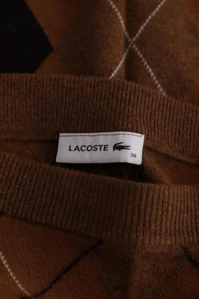 Jupe Lacoste Marron en Laine