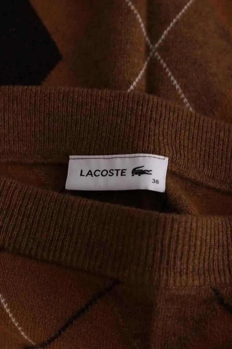 Jupe Lacoste Marron en Laine