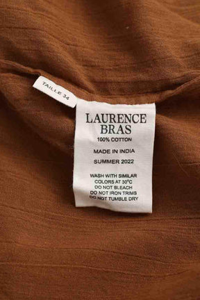 Jupe Laurence Bras Marron en Coton