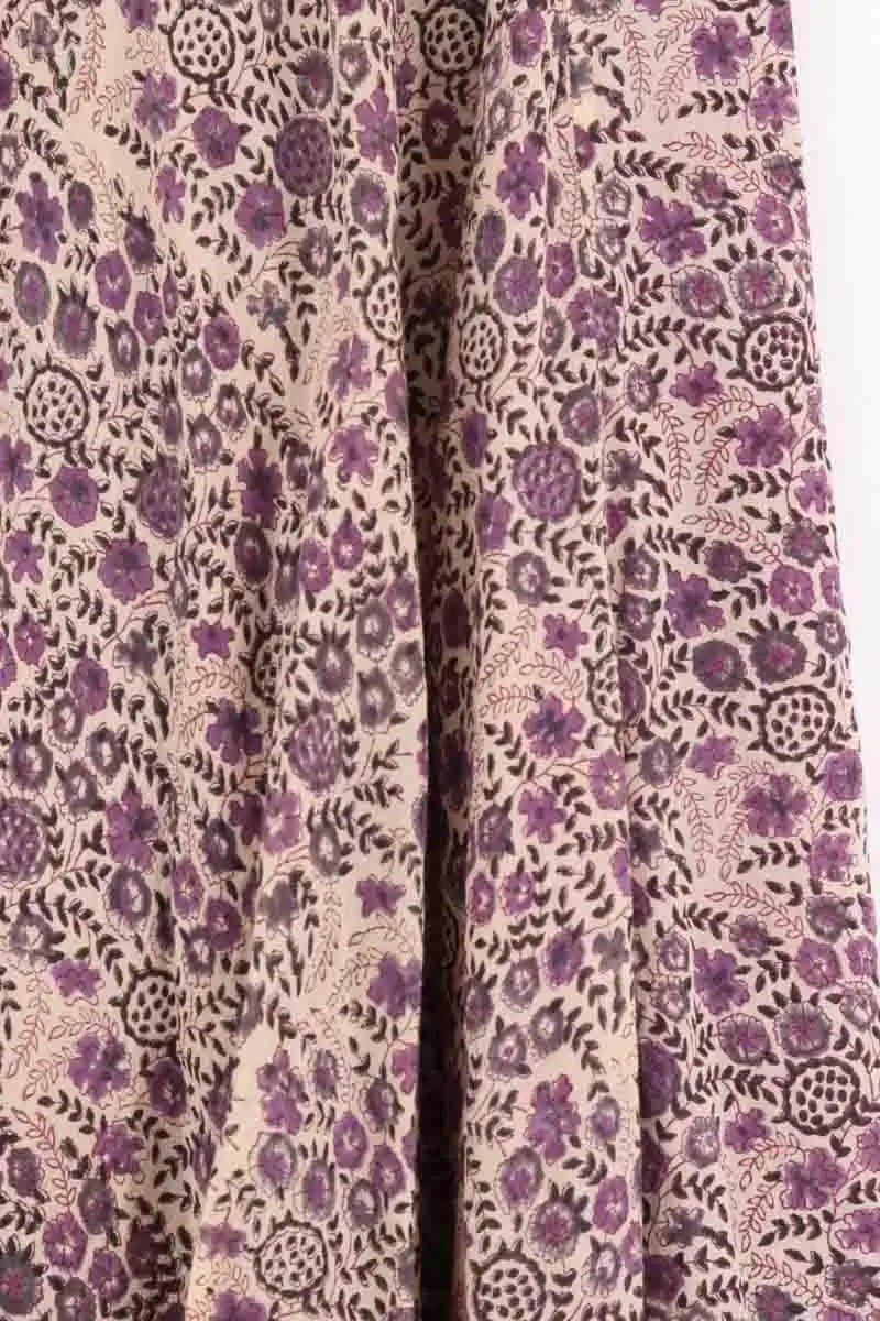 Jupe Laurence Bras Violet en Coton