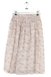 Jupe Leon & Harper Blanc en Coton, taille S - Seconde Main