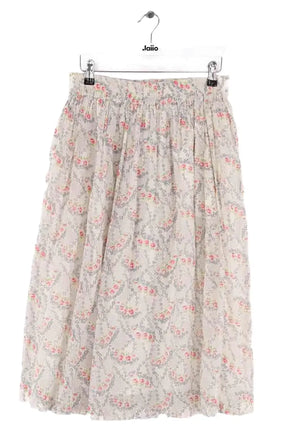 Jupe Leon & Harper Blanc en Coton, taille S - Seconde Main