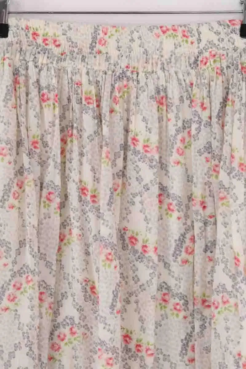 Jupe Leon & Harper Blanc en Coton