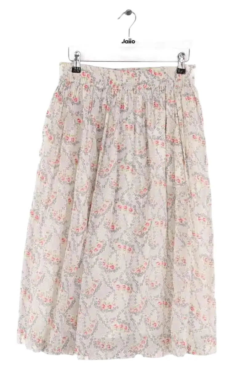 Jupe Leon & Harper Blanc en Coton, taille S - Seconde Main