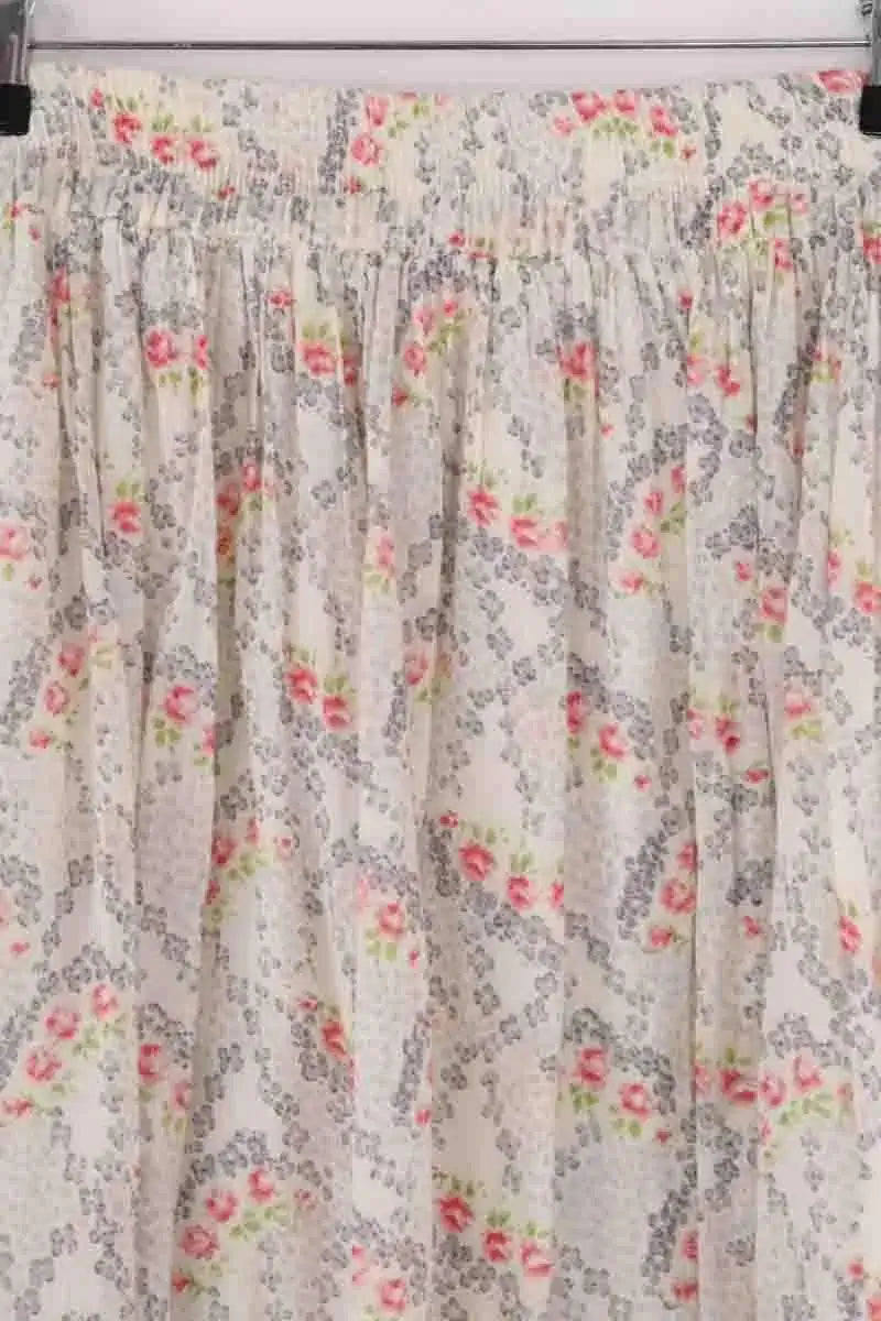 Jupe Leon & Harper Blanc en Coton
