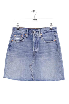 Jupe Levi's Bleu en Coton, taille M - Seconde Main