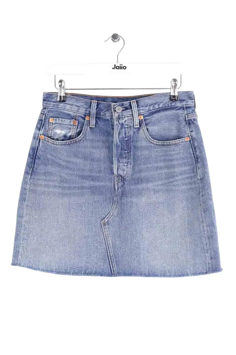 Jupe Levi's Bleu en Coton, taille M - Seconde Main