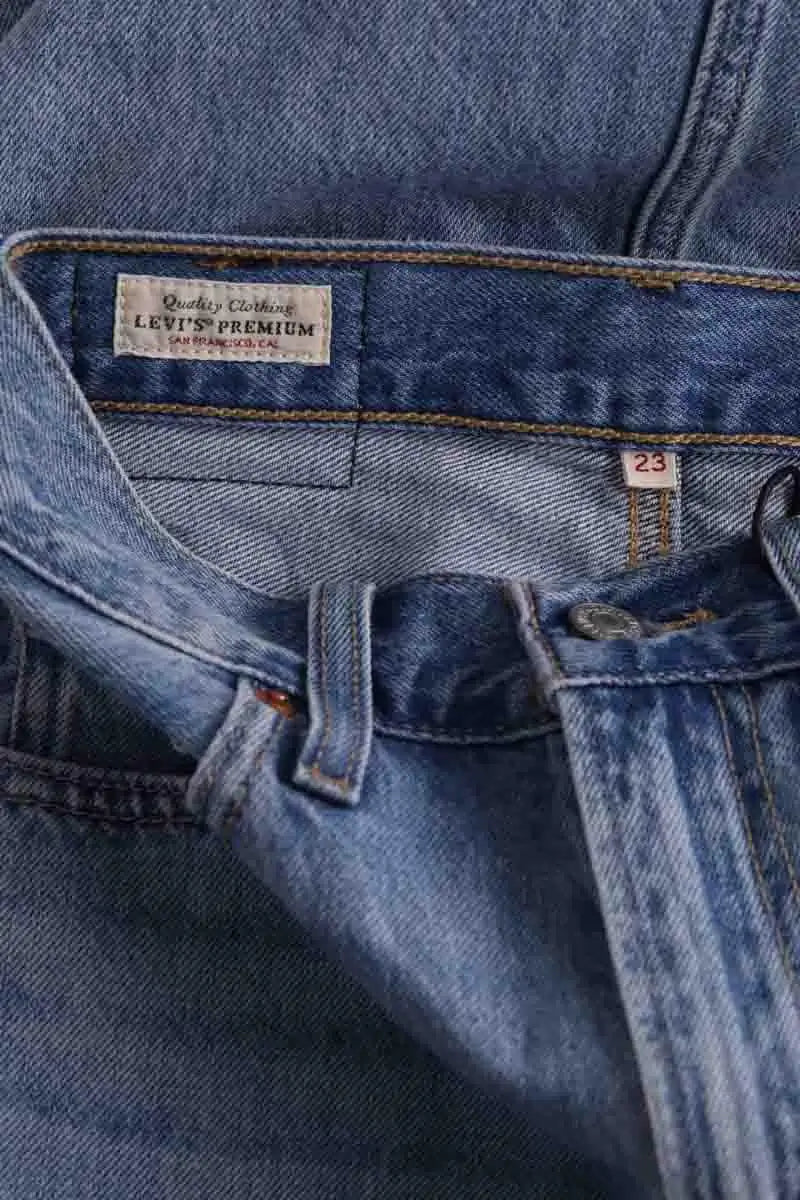 Jupe Levi's Bleu en Coton
