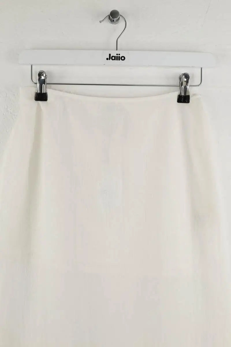 Jupe Loulou Studio Blanc en Coton