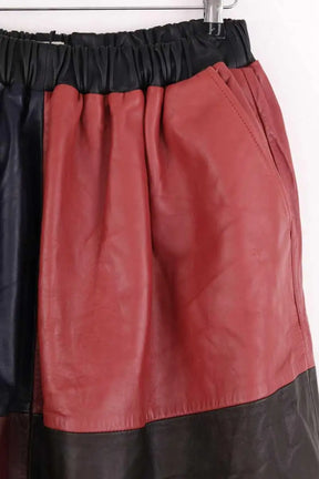 Jupe Lovers Multicolore en Cuir