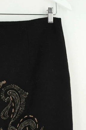 Jupe Luisa Spagnoli Noir en Laine