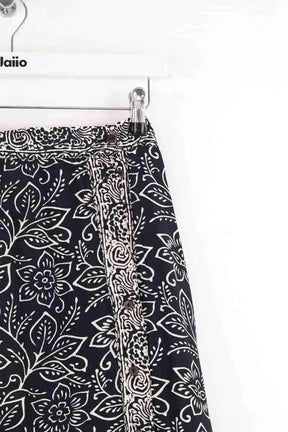 Jupe Maison Hotel Eva Noir en Viscose
