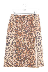 Jupe MaisonCléo Camel en Synthétique, taille M - Seconde Main