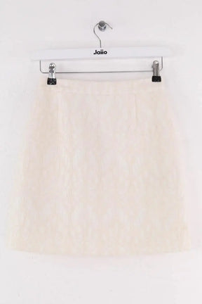Jupe Maje Beige en Synthétique