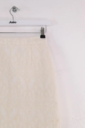 Jupe Maje Beige en Synthétique
