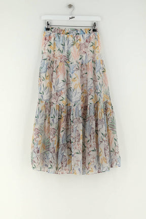 Jupe Maje Blanc en Viscose
