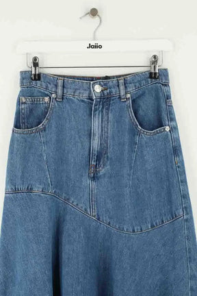 Jupe Maje Bleu en Coton