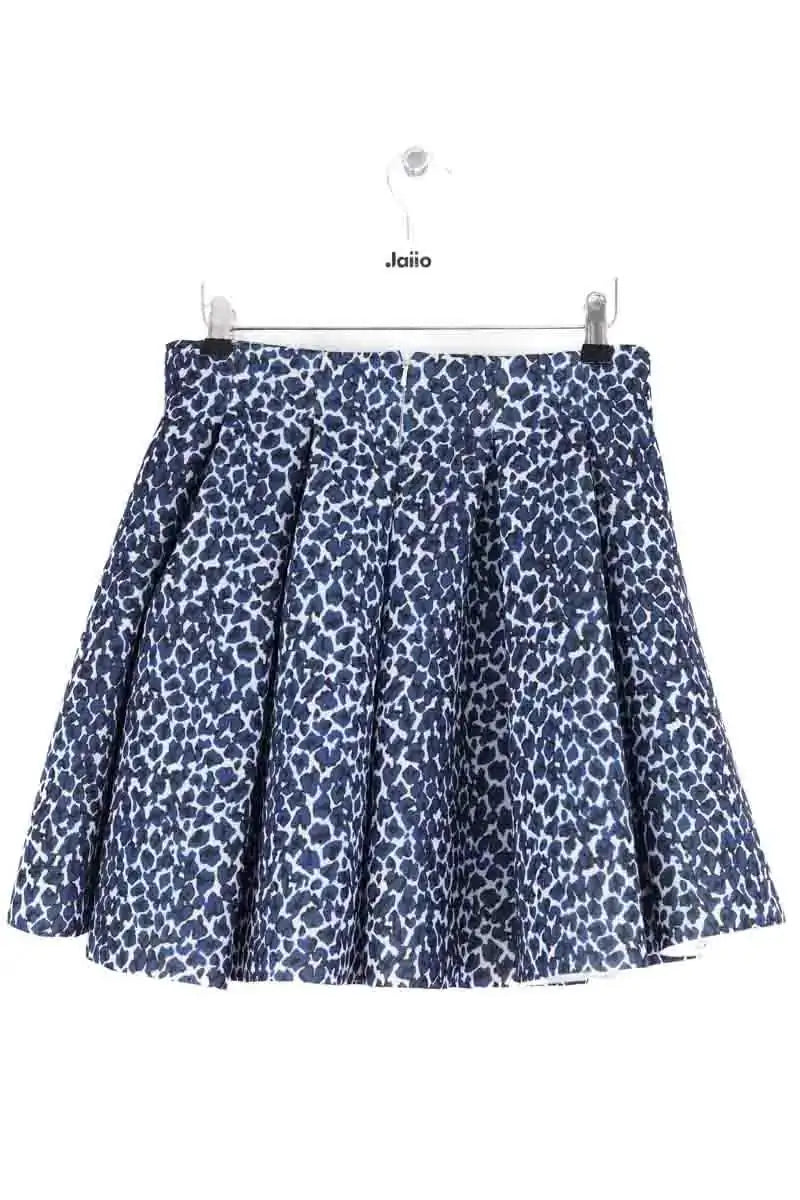Jupe Maje Bleu en Synthétique