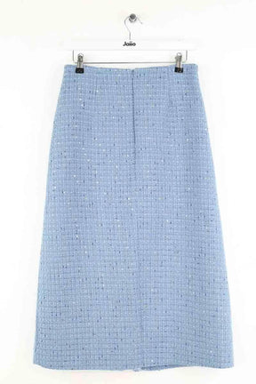 Jupe Maje Jilya Bleu en Polyester