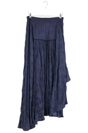 Jupe Maje Marine en Synthétique, taille S - Seconde Main