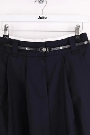Jupe Maje Noir en Coton