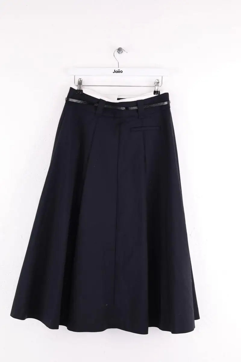Jupe Maje Noir en Coton