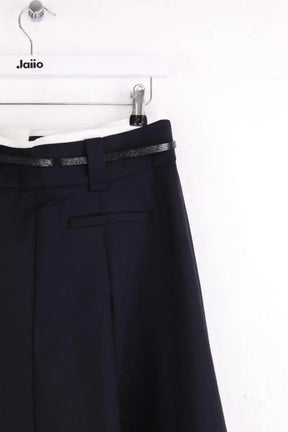 Jupe Maje Noir en Coton