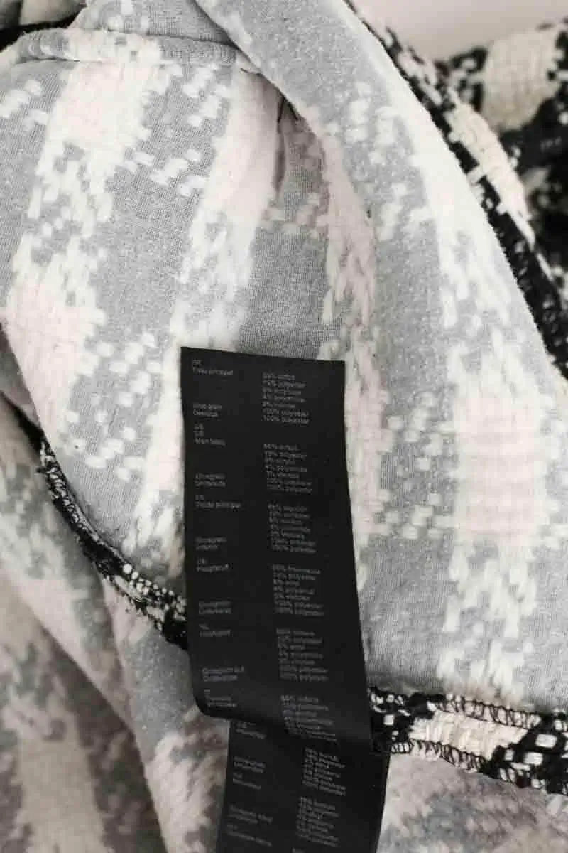 Jupe Maje Noir en Coton