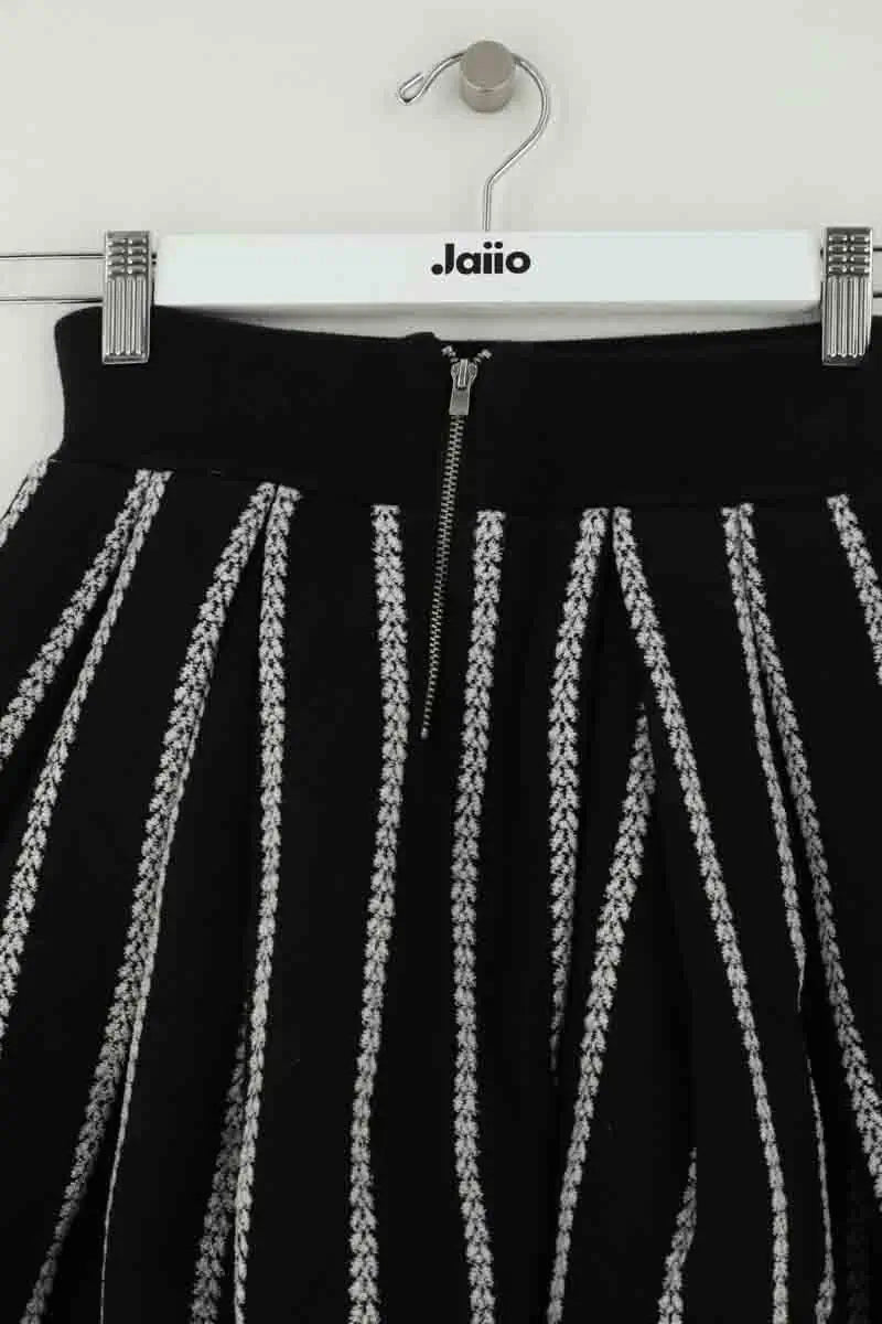 Jupe Maje Noir en Coton