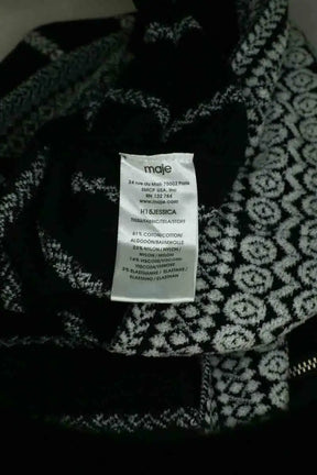 Jupe Maje Noir en Coton