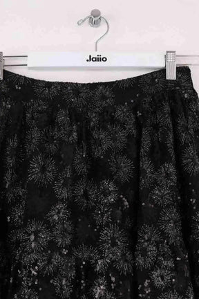 Jupe Maje Noir en Paillettes