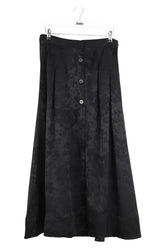 Jupe Maje Noir en Synthétique, taille L - Seconde Main