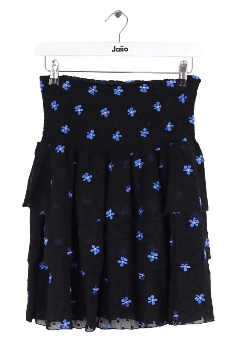 Jupe Maje Noir en Synthétique, taille M - Seconde Main