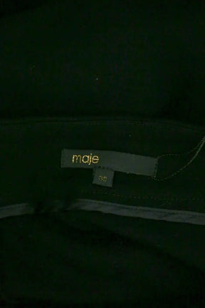 Jupe Maje Noir en Synthétique