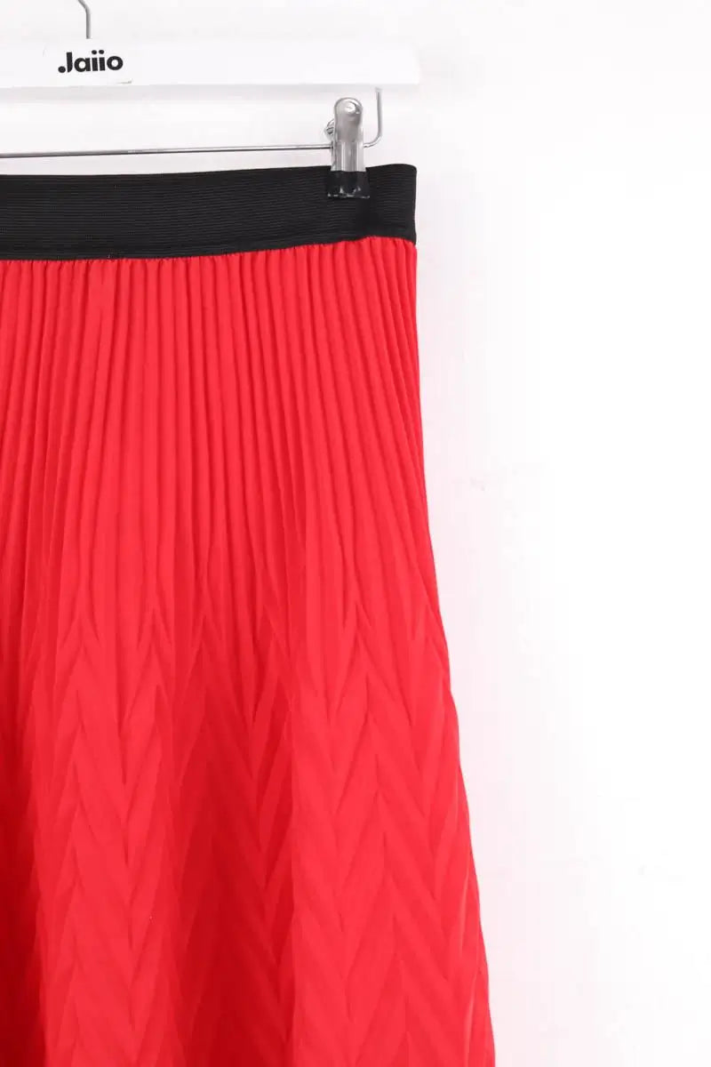 Jupe Maje Rouge en Synthétique