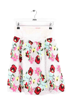 Jupe Manoush Blanc en Coton, taille S - Seconde Main
